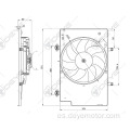 BE8Z8CB07A Ventilador de enfriamiento de radiador de 12V de venta caliente para B-Max